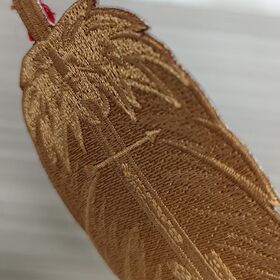 Unique Parfait Souvenir Broderie Patchs Écologique Lavable OEKO-TEX Premium Qualité Broderie<keychian>Forme spéciale Couleur