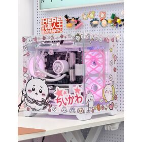NPC Mini Cases, Customized Computer Cases for Anime Custom PC Case Sea View Room Micro ATX ITX Mini Tower Gaming Computer Case OEM