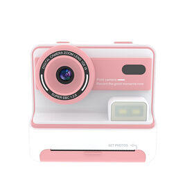 Ink-Free Instant Print Camera Toddler Camera Toys 1080P Children Printable Camera Selfie Video