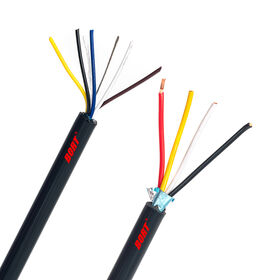 Câble de Commande Industriel Flexible Multibrins UL2845 avec Blindage PVC, Homologué UL