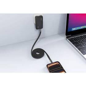 Magnetisches einziehbares USB-C-Ladekabel