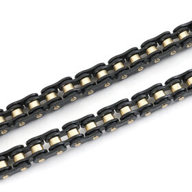 2026 Wholesale Motorcycle O Ring Chain High Strength And Durability Golden Chain Sets Seal Chain For Motorcycle