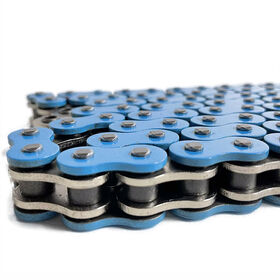 POPULAR OEM/ODM 520HV O Ring Motorcycle Chain Wholesale 100L 120L Blue Model Thickened Mute Chain for Motorcycles
