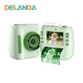 DIY Instant Digital Camera for Kids Printable Thermal Print Cameras, Portable Travel Cameras with 1200mah