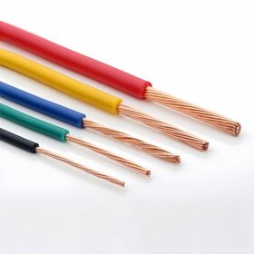 Câble unipolaire basse tension 6491X H07V-R 1.5-25mm Rouleau de 100m pour câblage fixe, circuits d'alimentation et d'éclairage, et câblage de bâtiment