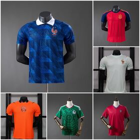 2026 Weltmeisterschaft Fußballtrikot Frankreich Spanien Portugal Mexiko Niederlande Thai Qualität 1:1 Nationalmannschaft Fußballtrikot Großhandel