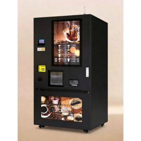 24/7 Self-Service Kaffeemaschine: Heiß- und Kaltgetränkeautomat mit Bestandsverwaltung für den gewerblichen Gebrauch