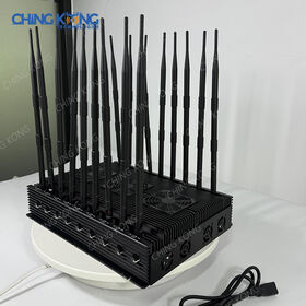 Dispositif de bureau d'interférence de signal de téléphone de bureau de 18 antennes, puissance élevée, ventilateur externe