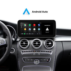 Ewaygps Hot Selling Wireless Apple Linux CarPlay Android Auto Multimedia Head Unit For Mercedes For Benz C/V/GLC W205