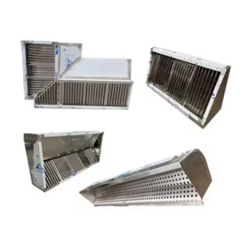 Space Saving Wall Mount Commercial Kitchen Range Cooker Hood Exhaust Fan