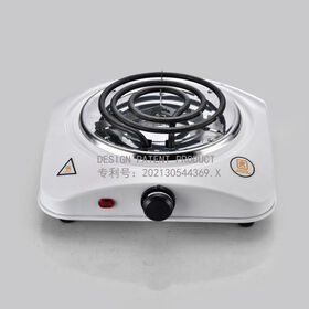 1000W Thermostat Single Coil Portable Electric Hot Plate Cooker