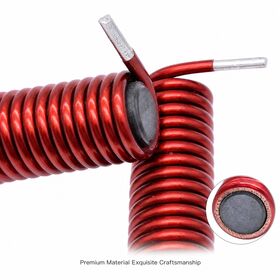 Customizable Variable Choke 5mm Ferrite Rod Wire Wound Power Inductor High Saturation for DC-DC Converter & Filtering