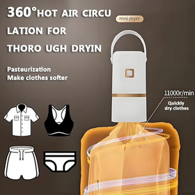 Home Portable Electric Mini Steam Cabinet Fast Heating Foldable Automatic Clothes Dryer Remote Control Compact Dryers