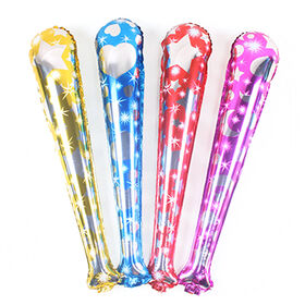 Cheering Stick Balloon, Made of Foil, Customized Designs and Logos Printing Accepted