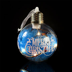 Hot sales Christmas Ornaments LED Christmas balls Decoration