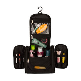 Most popular polyester hanging toiletry bag