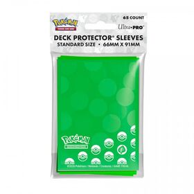 Energy Grass Type Deck Protector Sleeves 65ct Ultra Pro Collectible Cards Board Games Collection Box Product New