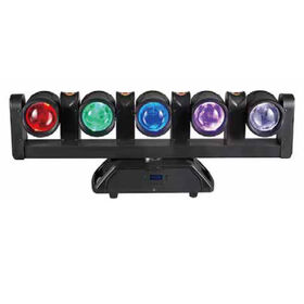 5×80W RGB+6×10W Golden Yellow DMX512 Rotate Bee Eye Stage Light