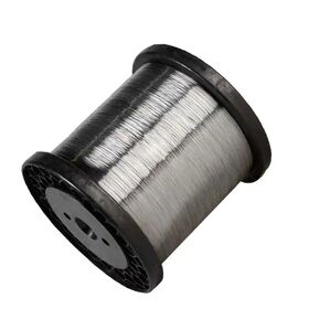 Small spool galvanized steel wire: rust-resistant, tangle-free, great for tying, gardening and crafts.