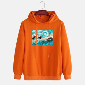 Sudaderas con Capucha de Alta Calidad con Estampado para Estilo Urbano de Exterior MEA, 100% Algodón, Terry Francés al por Mayor