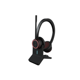 Auriculares Bluetooth Inalámbricos para Oficina, Larga Autonomía, Batería Desmontable, Almohadillas Cómodas, Fabricante OEM ODM Listo para Teams