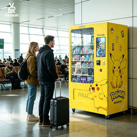 Floor Standing Pokemoned Card Vending Machine Smart Touch screen Vending Machine for Trading Cards and Pokemoned Cards