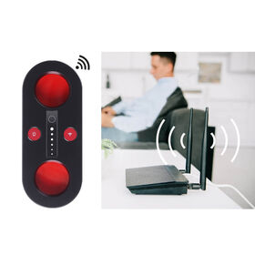 Détecteur RF Anti-Espion avec Localisateur d'Objectif de Caméra Cachée, Détection LED Vision Nocturne 940nm pour la Confidentialité en Voyage