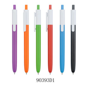 Stylo à Bille Rond Simple en Plastique de 0.7mm pour le Marketing - Stylo OEM