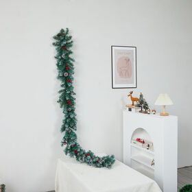 Fournisseur Pas Cher de Guirlande de Noël Artificielle Décorative 9ft (2.7m) - OEM/ODM