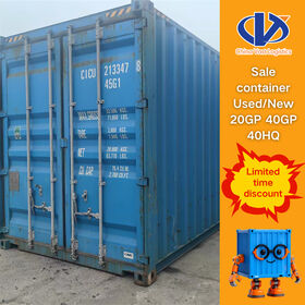 Top 5 Container Service Neue Gebrauchte 20'40' Container Frachtagent Maßgeschneiderter Trockencontainer Büroagent von QINGDAO in die USA