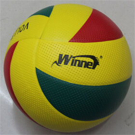 Foam Microfiber Volleyball with TPE Leather