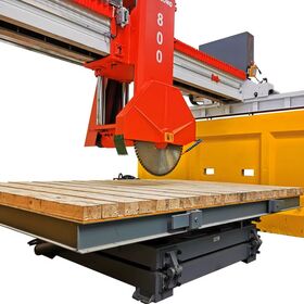 Industrial Multi-Blade Block Cutter Automated Stone Cutting Machine for Cutting Tiles, Marbles, Granites, and Massive Quarry Block
