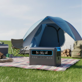 MIQ odm oem batterie de secours mobile rv camping portable électrique en plein air lifepo4 batterie ups solaire générateur 2400w centrale électrique