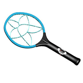 Electric Flyswatters, Rechargeable with LED Lamp, Available in Various Colors ,