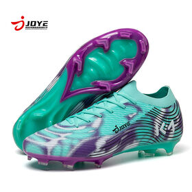 OEM ODM FG Low Cut Sock Style Soccer Cleats Anti-slip Wear-resistant Football Shoes Training Match Outdoor Sports