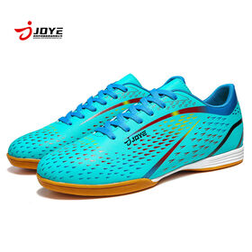 Rubber Sole Soft Lightweight Breathable Soccer Shoes Anti Slip Barefoot Training Football Cleats Outdoor Fitness