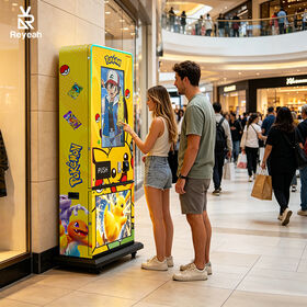 Machine de Vente Automatique Intelligente pour Cartes à Collectionner et Cartes Pokémon avec Écran Tactile 32" pour Jeux de Cartes Sportives avec Lecteur de Cartes