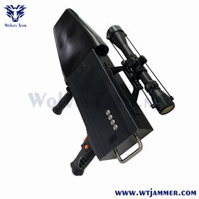 Brouilleur de Drone Haute Puissance Portable Type Pistolet pour Appareils UAV Drone