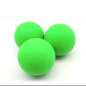 Solid Color Rubber Dog Therapy Ball Fitness Juggling Lacrosse Medicine Exercise Ball