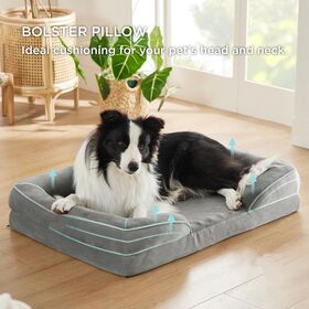 OEM Memory Foam Orthopedic Large Rectangle Luxury XXL Dog Sleeping Pet Bed
