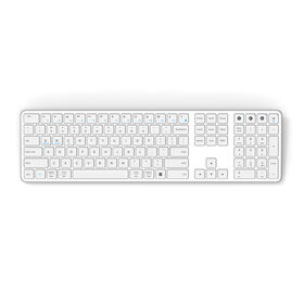Wholesales Full Size office Bluetooth Wireless Desktop Keyboard compatible for Windows,Mac,Android OS
