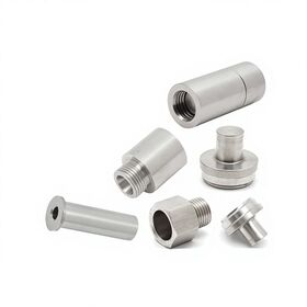 Kundenspezifische CNC-bearbeitete Edelstahlteile - Präzisionsdrehteile - Drehdienstleistungen für Hydraulikrohrverschraubungen