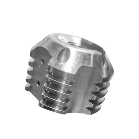 Custom CNC Turning Milling Stainless Steel Connector Fittings, Precision Non-Standard Threaded Metal Mechanical Adapter Parts