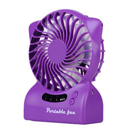 Portable Rechargeable Fan, Less Noise, More Cooling, for Office and Home Use