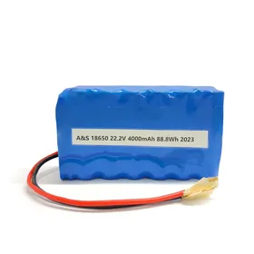 Ab Werk Preis 18650 Li-ion 22.2V 4400mAh Wiederaufladbare Lithiumbatterie für Unterhaltungselektronik