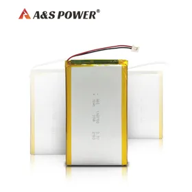 Stabile Leistung Wiederaufladbare Lipo-Batterie 1160100 3.7V 10Ah Pouch-Batterie für kontinuierliche Stromversorgung