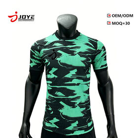 Brand new high-quality 100% polyester quick drying breathable football shirt suitable for both men and women