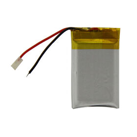 3.7V Li-polymer battery provides 45mAh (YJ401120 45mAh)