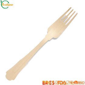 FSC-zertifizierte 200mm biologisch abbaubare Holzlöffel, kompostierbare umweltfreundliche Besteck für Gastronomie Großhandel