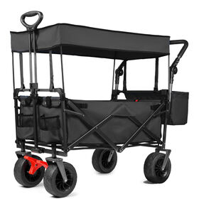 Collapsible and Sunshade Heavy Baby Duty Wagon Garden